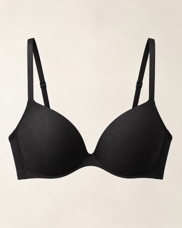 Air Sense Light Push-Up BH in Schwarz