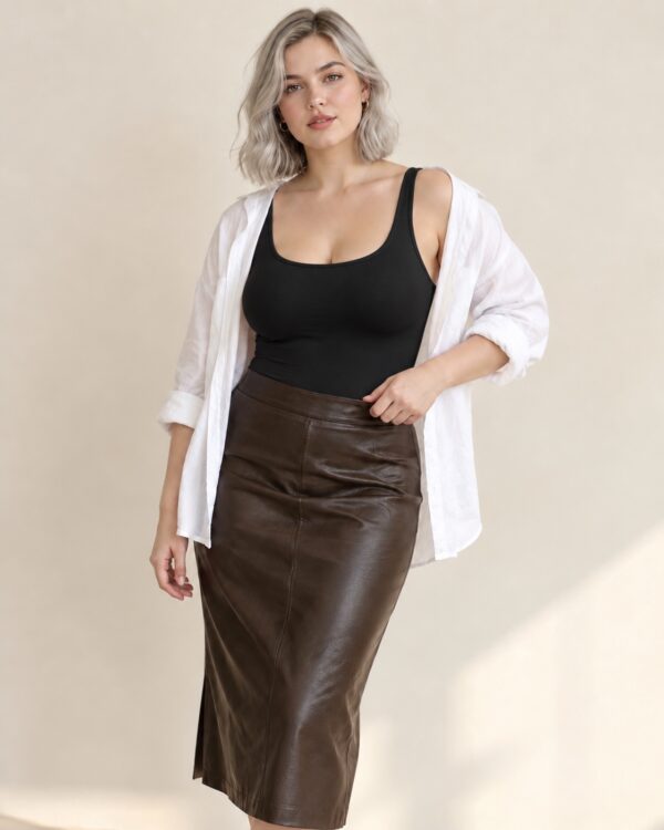 Tank Body String in Schwarz